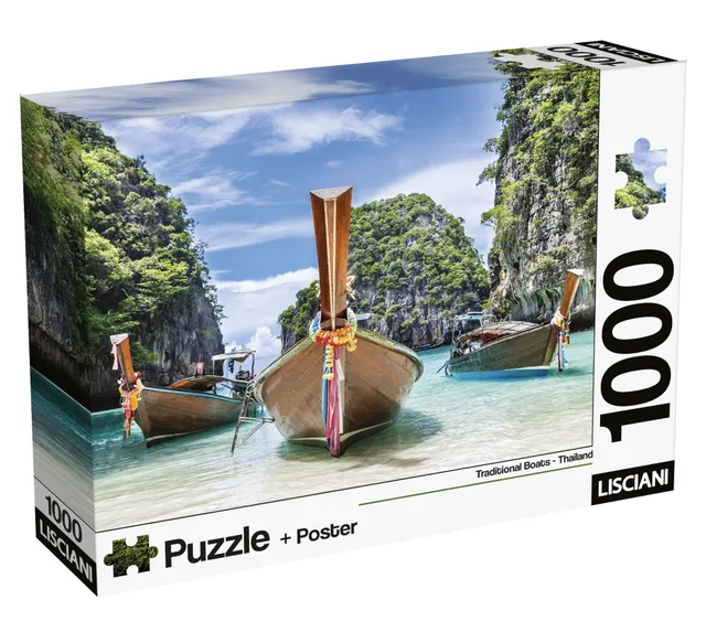 Lisciani Puzzle Poster Thailand 1000 puzzle 1000 pezzi