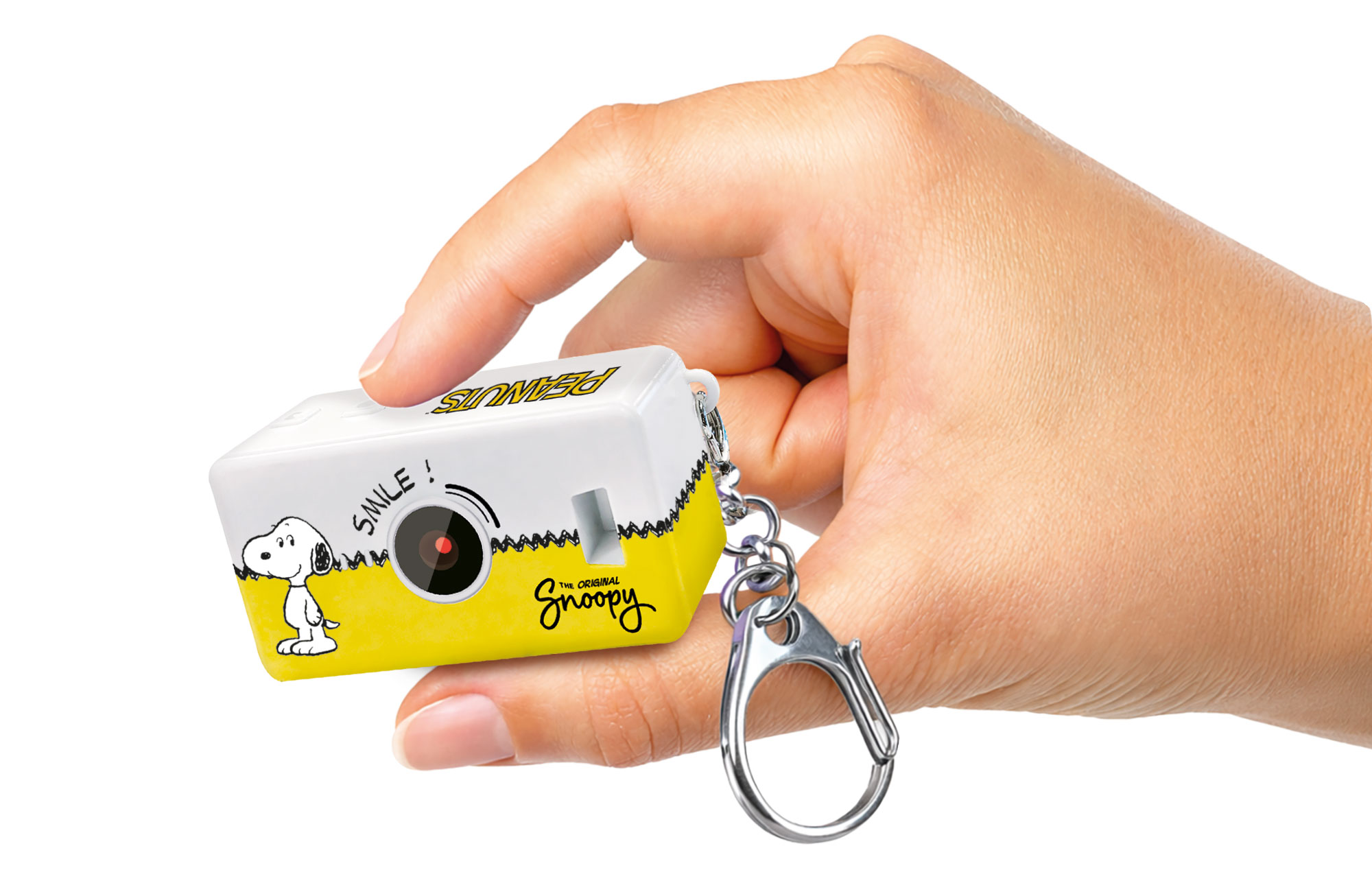 Lisciani Peanuts Mini Cam fotocamera bambini portachiavi