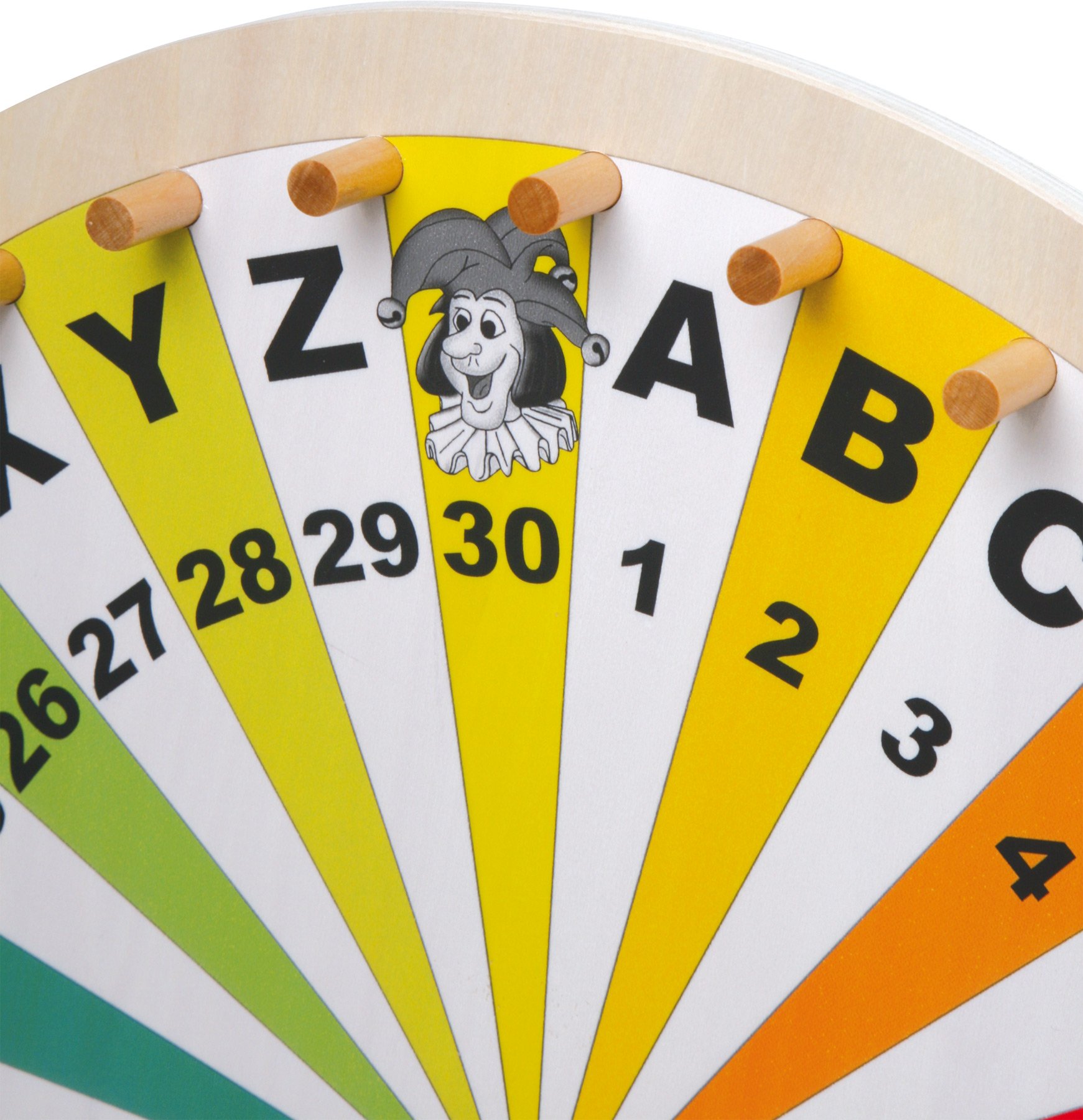 smallfoot 6251 Ruota della Fortuna gioco in legno da tavolo