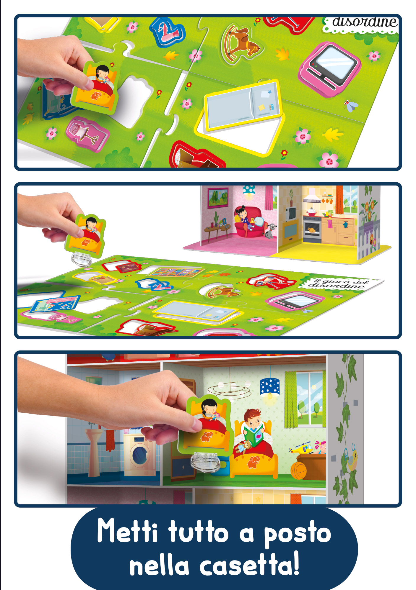 Lisciani Montessori Maxi La Mia Casa gioco educativo casetta