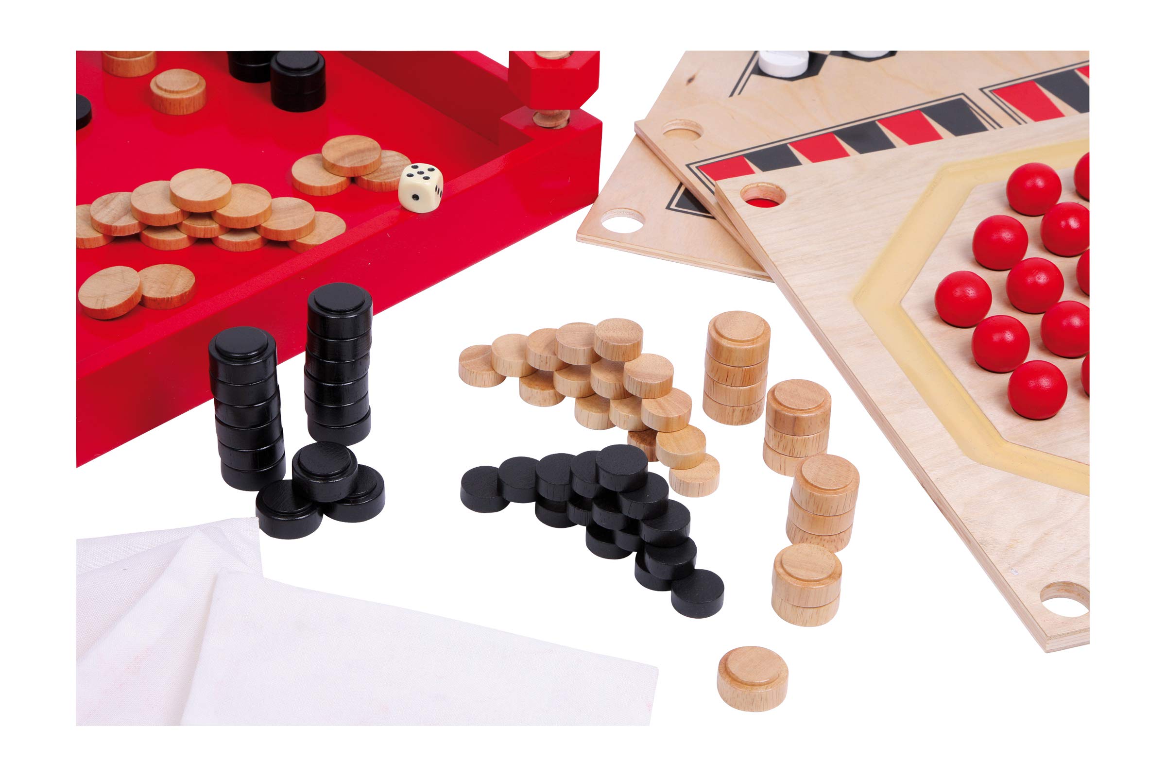 smallfoot Raccolta Giochi 1590 5 in 1 giochi legno