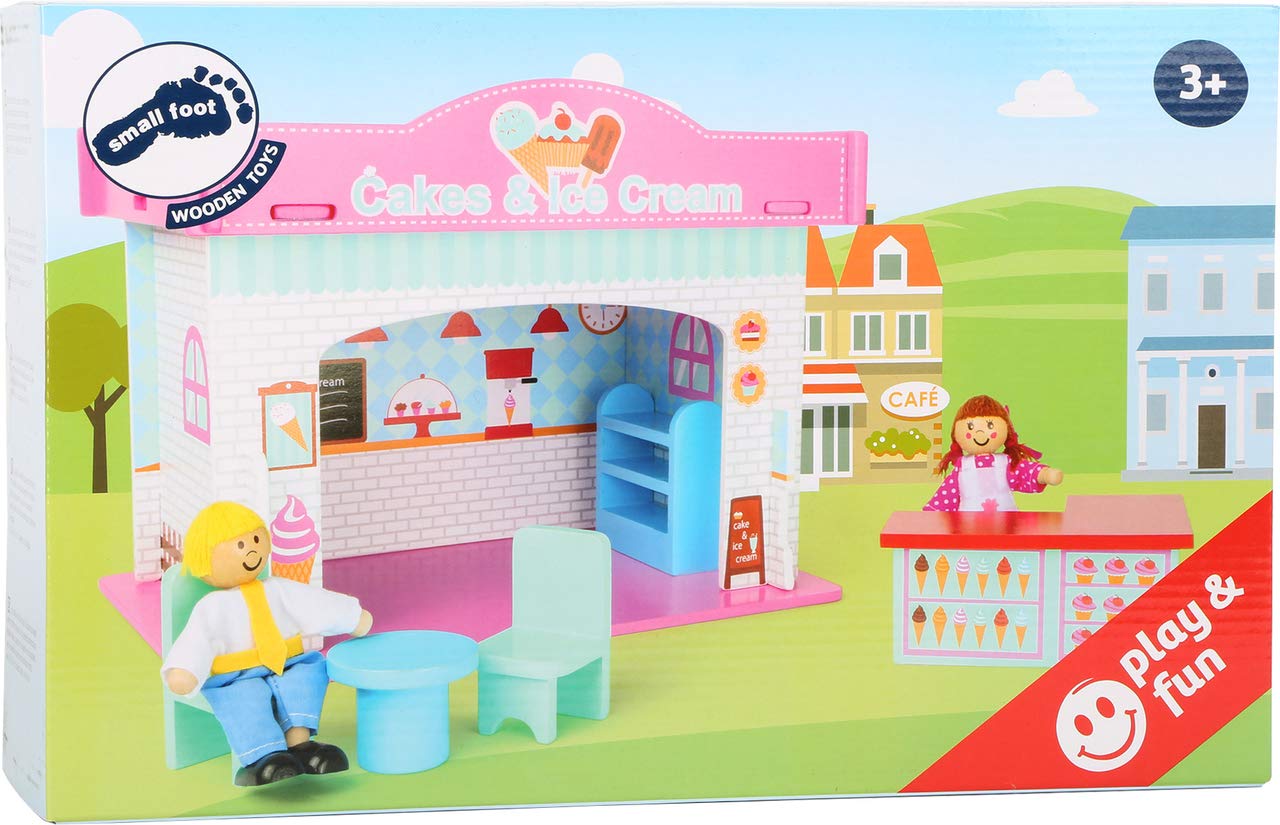 smallfoot 10855 Gelateria casa legno gioco 2 personaggi