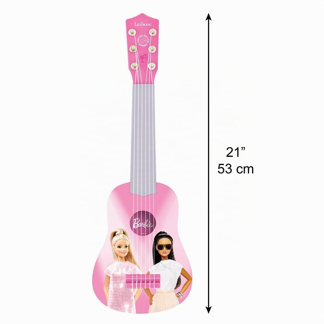 Lexibook Barbie K200BB chitarra bambini rosa 6 corde