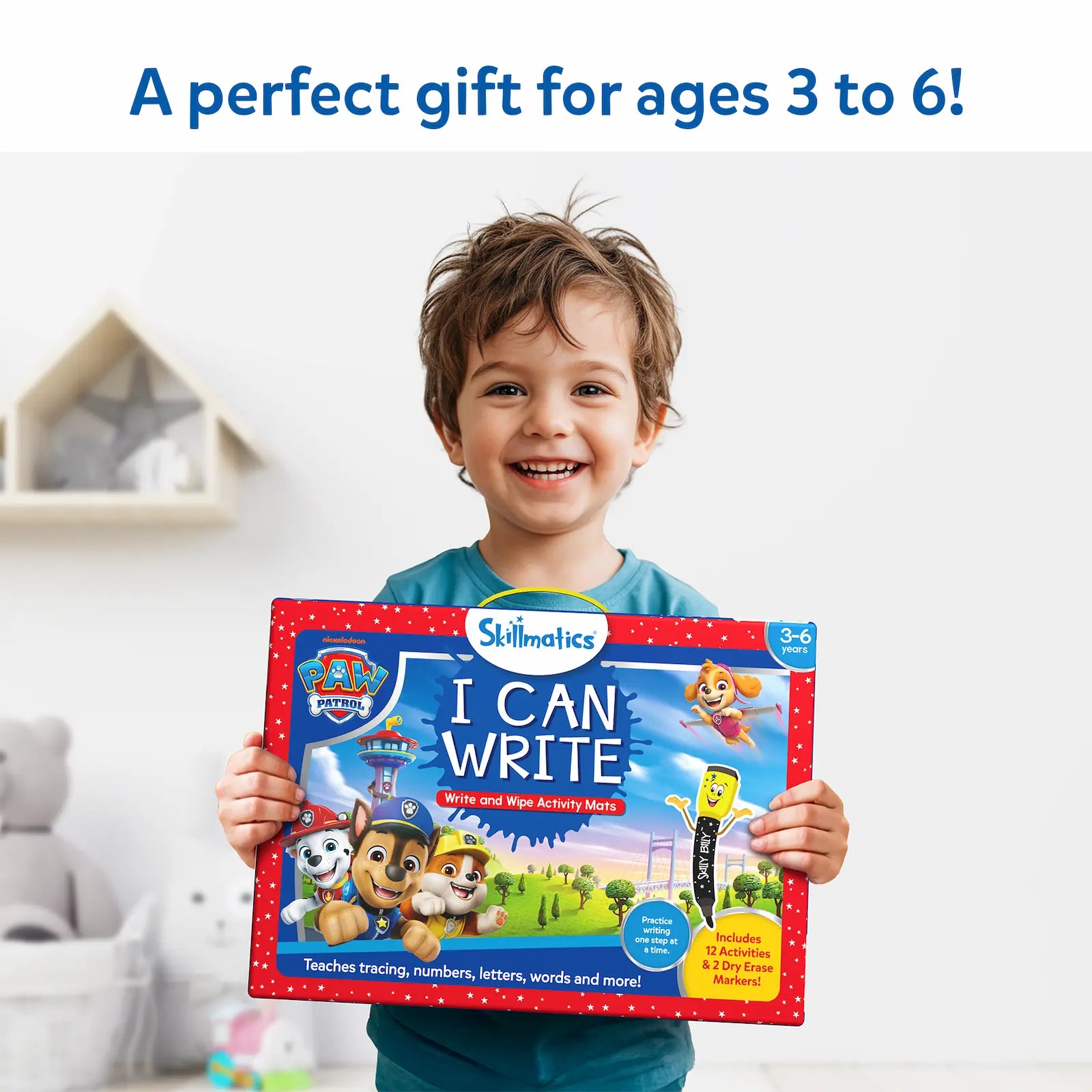 Skillmatics I Can Write PAW Patrol quaderno scrittura bambini
