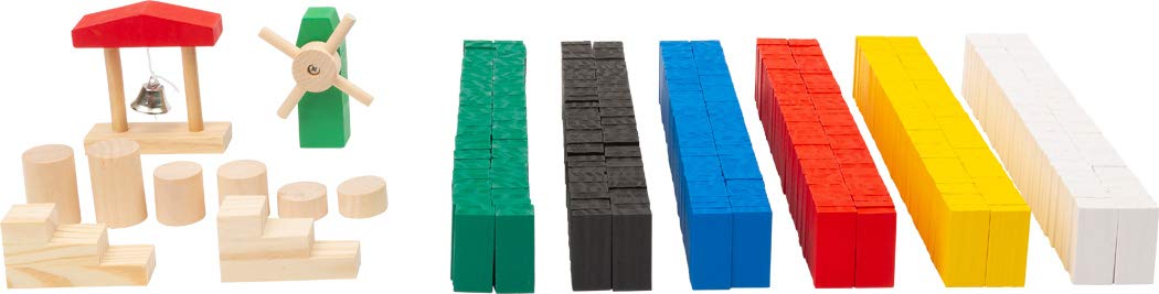 smallfoot 11402 Domino Rally domino legno 490 pezzi