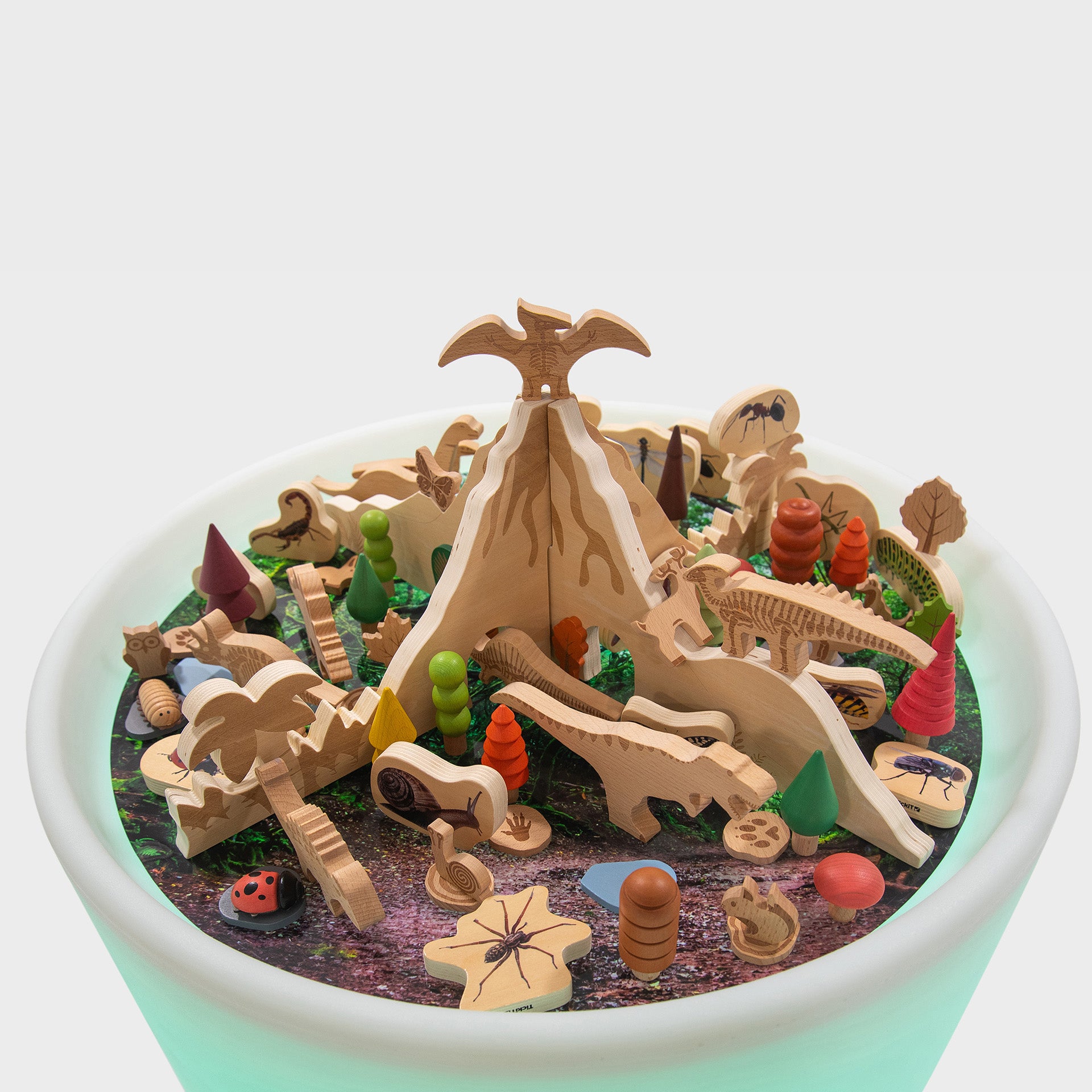 Tickit Discovery Jurassic Table tavolo sensoriale bundle