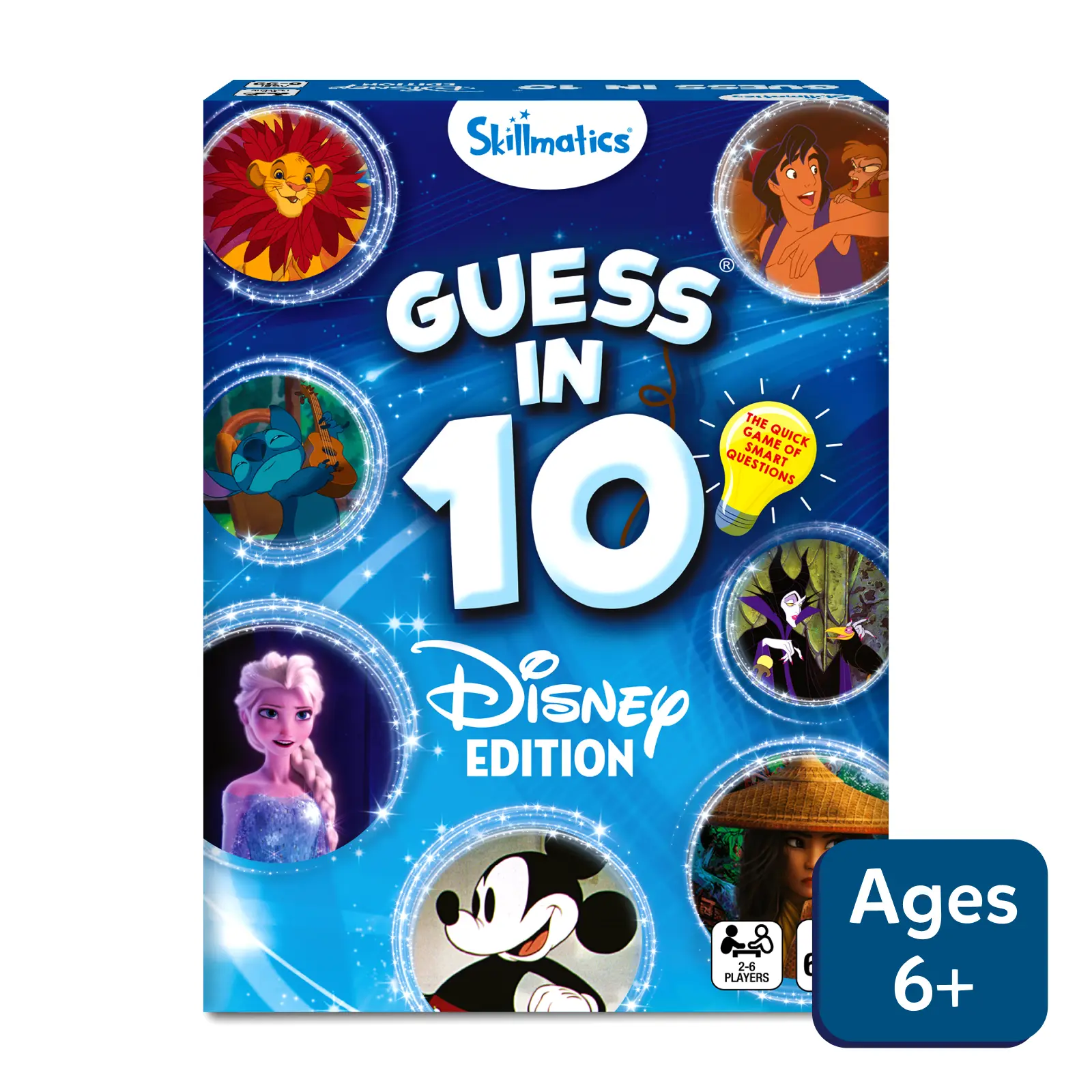 Skillmatics Guess in 10 Disney Edition gioco di carte Disney