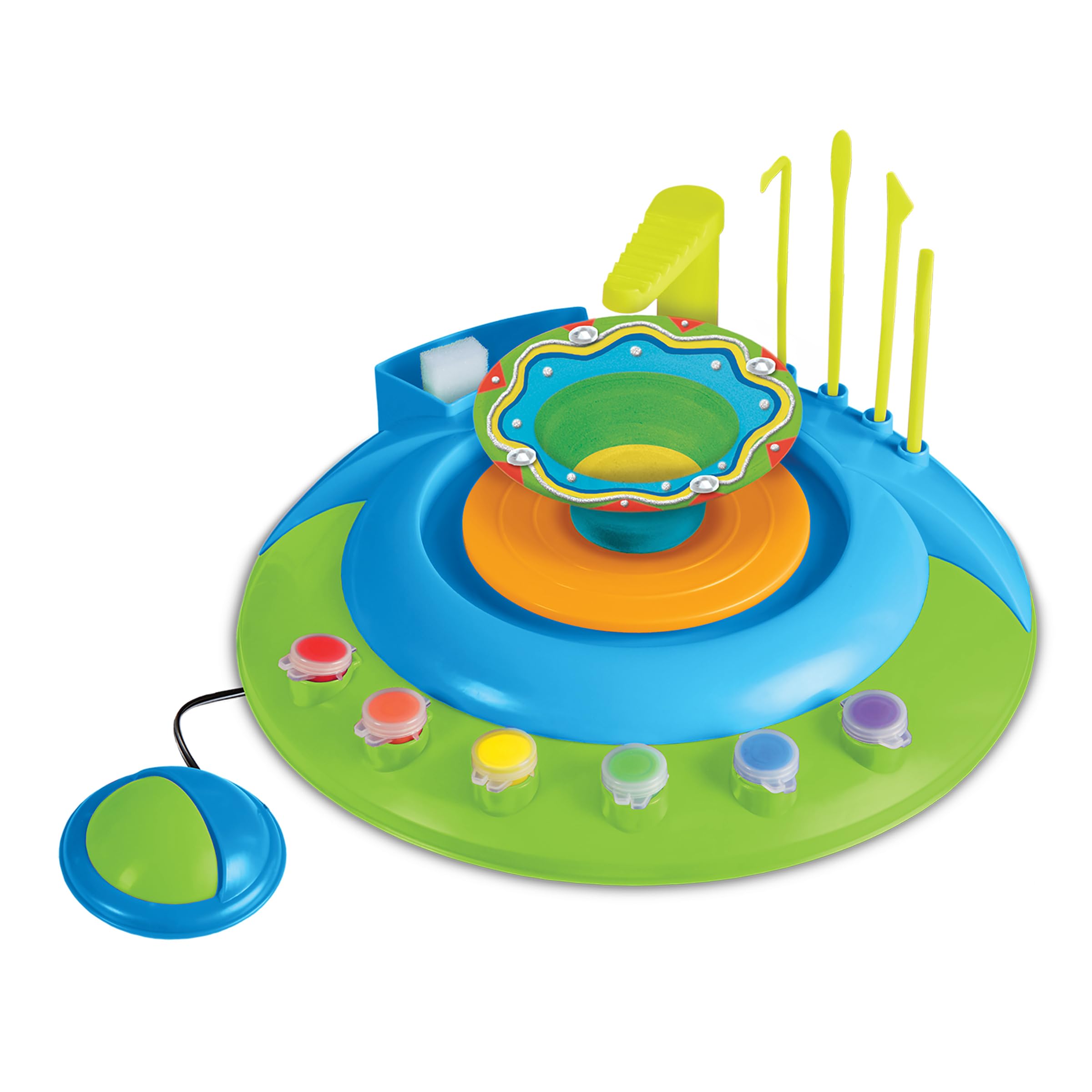 Lexibook CRPOT1 tornio ceramica per bambini con pedale