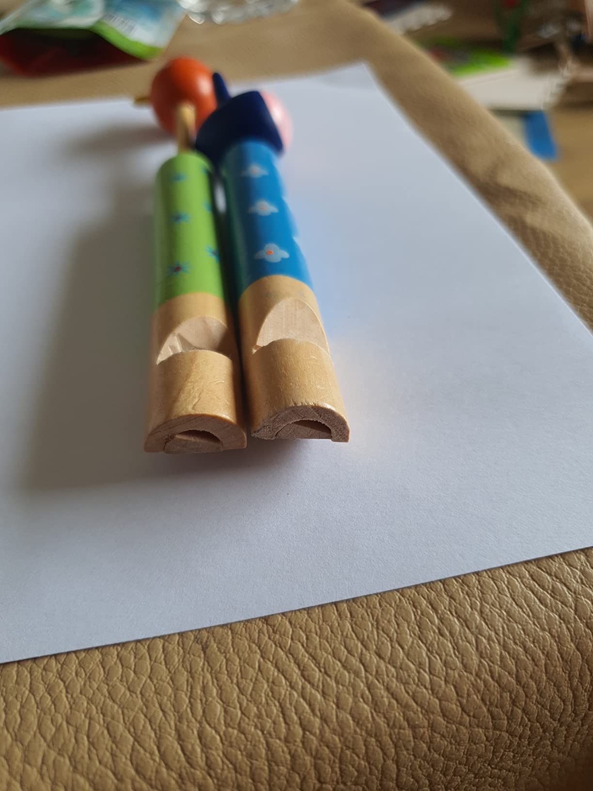 smallfoot Fischietti Animali legno set 6 pezzi suono variabile