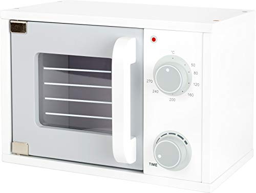 smallfoot 11184 microonde giocattolo legno forno 3 anni