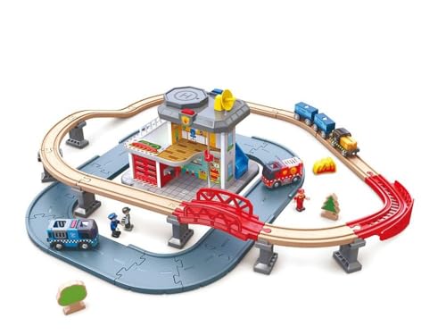 Hape quartier generale polizia pompieri gioco ruolo 3 anni