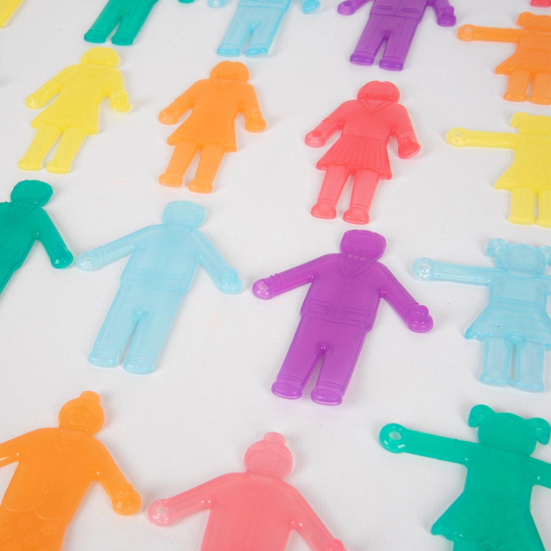 Tickit SiliShapes Linking Family personaggi silicone 36 pezzi