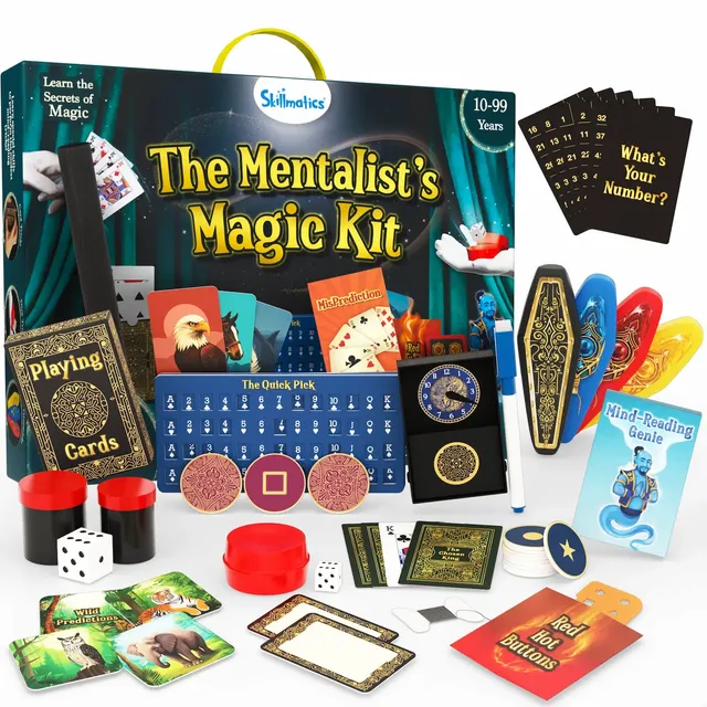 Skillmatics The Mentalist's Magic Kit kit magia 10+ anni