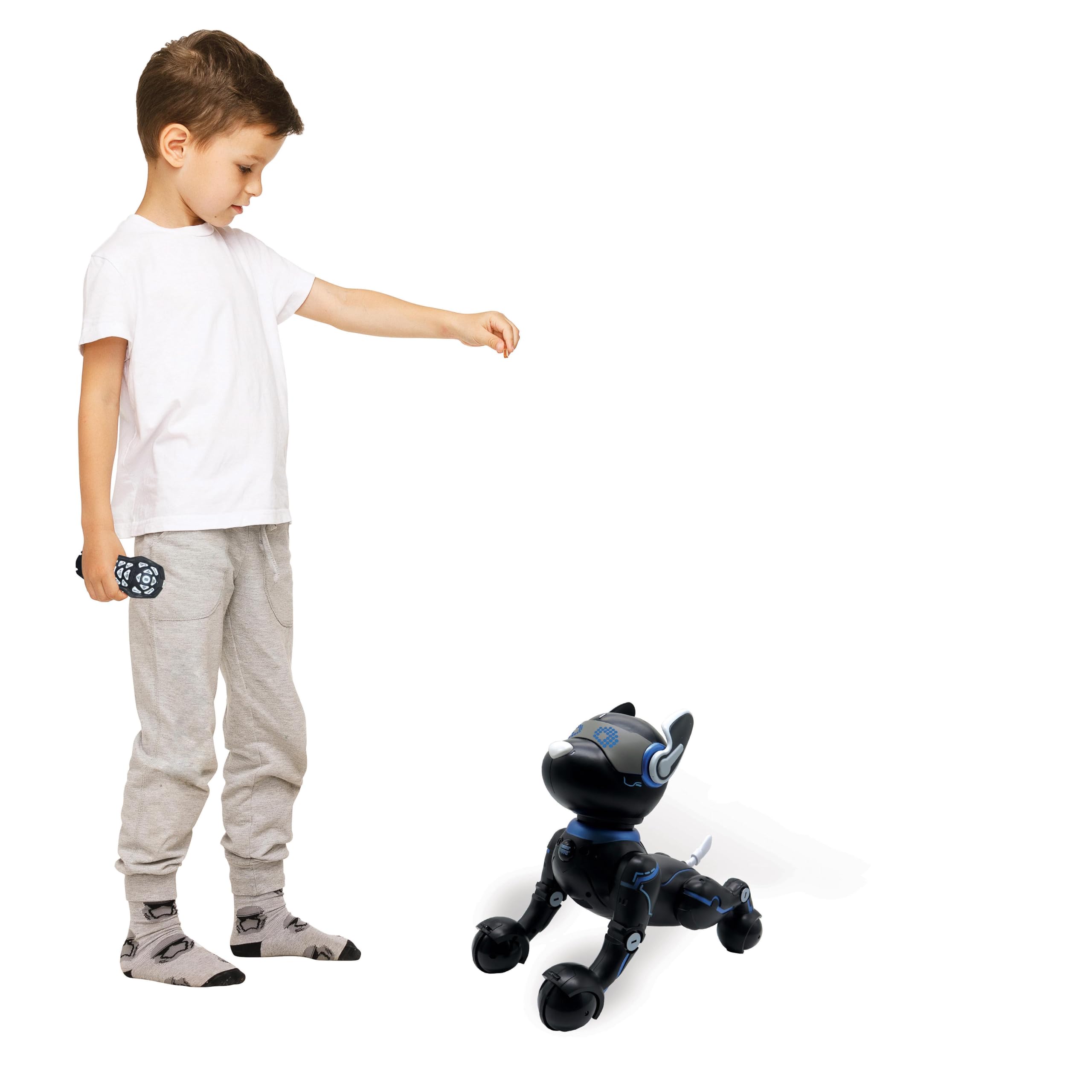 Lexibook DOG01BK Power Puppy robot cane nero
