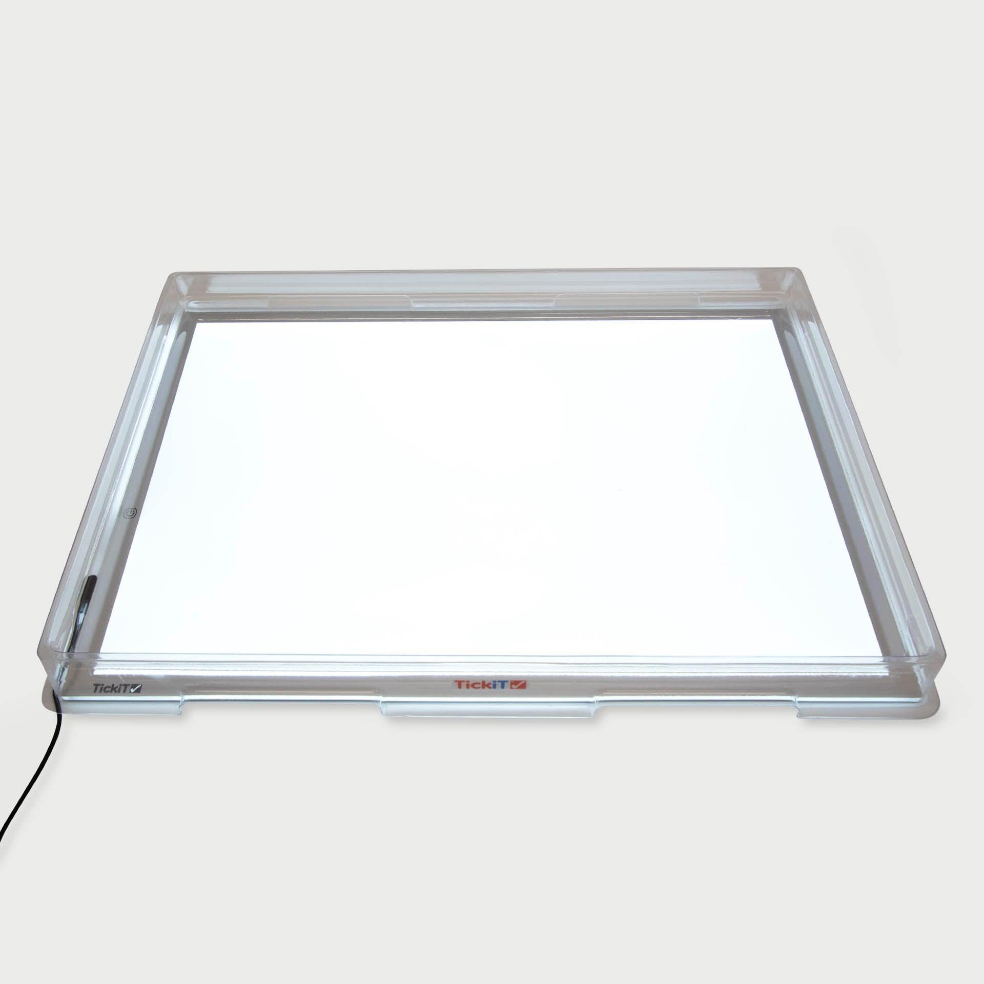 Tickit A2 Light Panel Cover Bundle pannello luminoso con vassoio