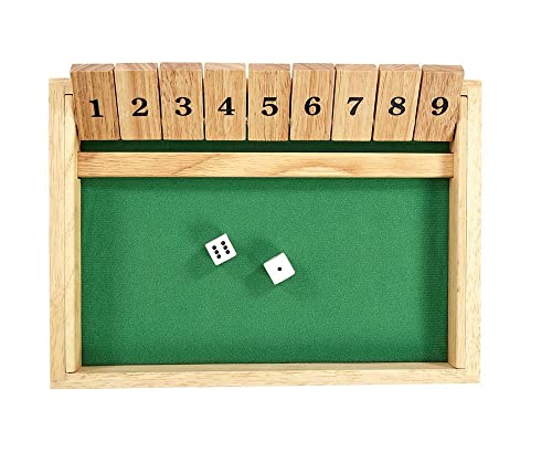 Small Foot Weiblespiele 300409 Shut The Box gioco in legno