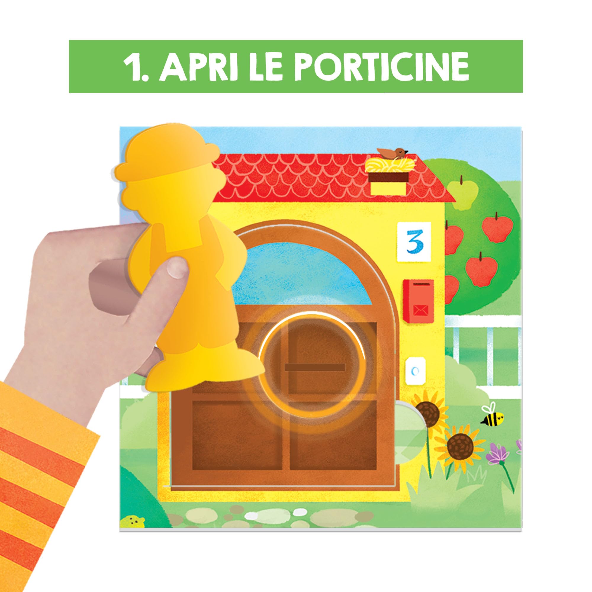 Headu Montessori Fattoria Apri e Chiudi gioco educativo 2-5 anni