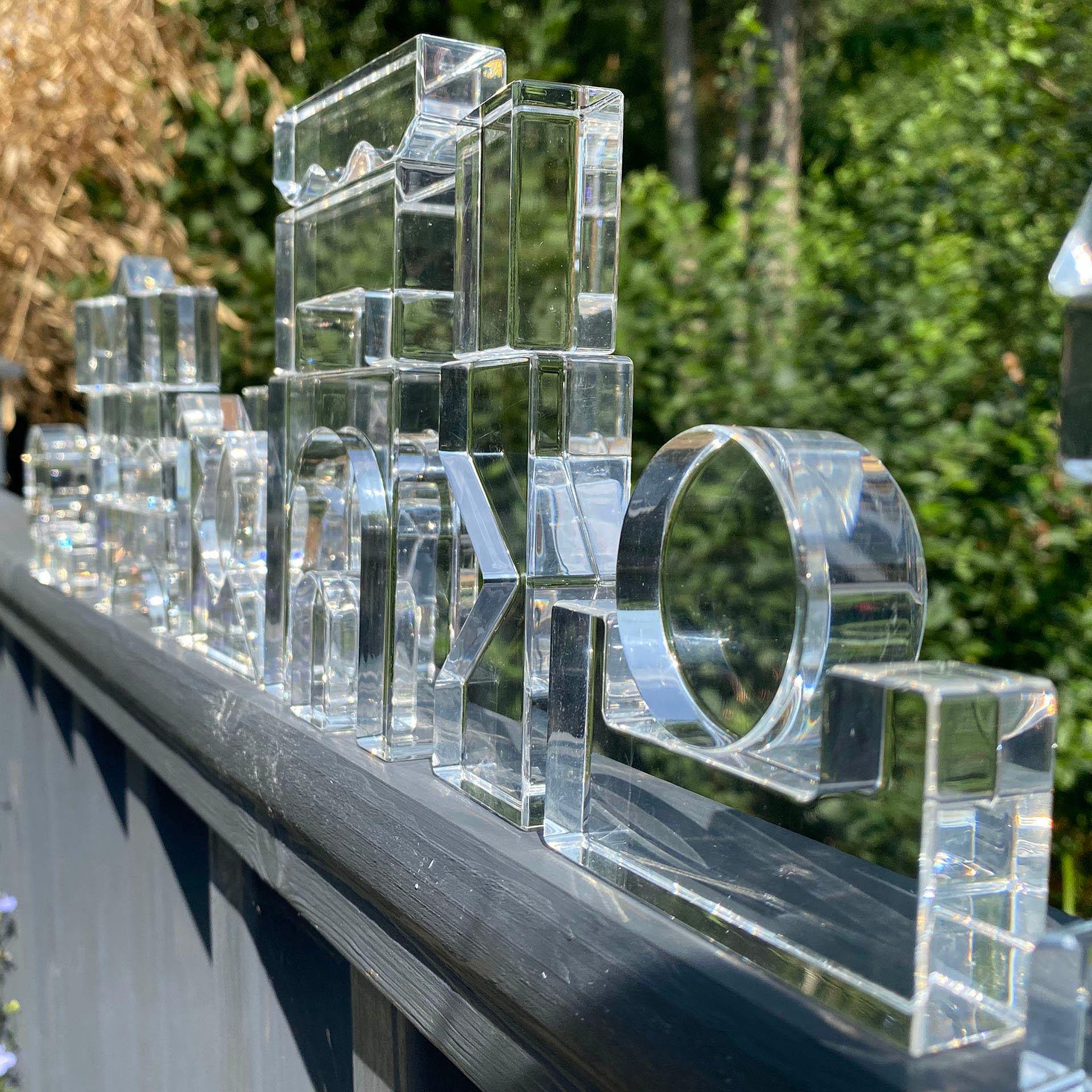 Tickit Clear Crystal Blocchi Trasparenti 25 Pezzi Acrilico