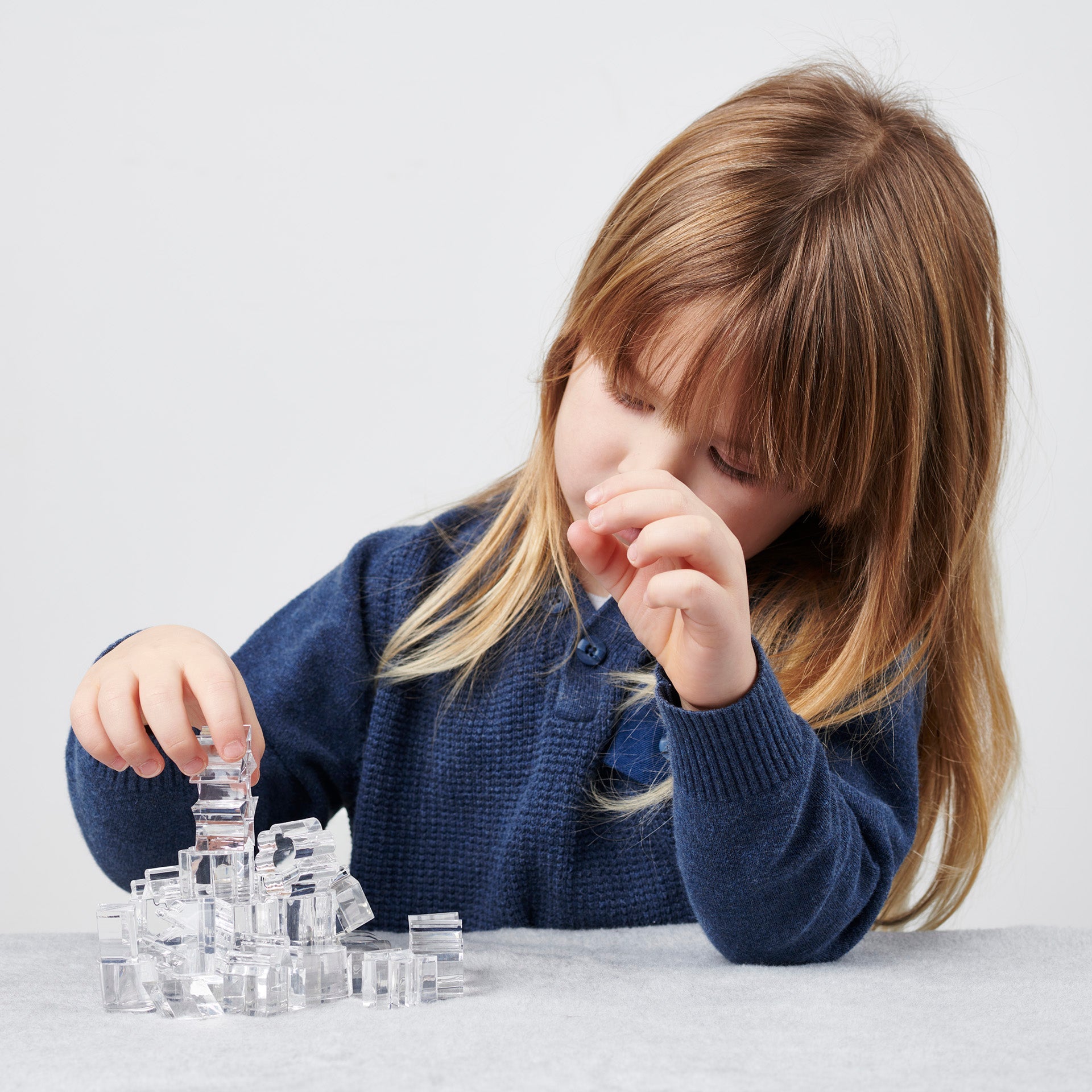 Tickit Clear Crystal Treasures gemme acriliche 30 pz trasparenti