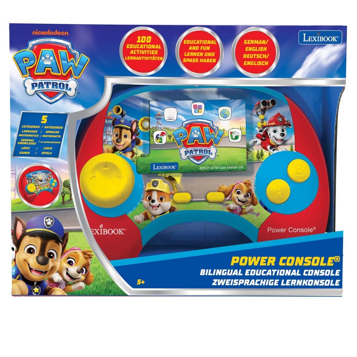 Lexibook Paw Patrol JCG100PAi3 console gioco inglese tedesco