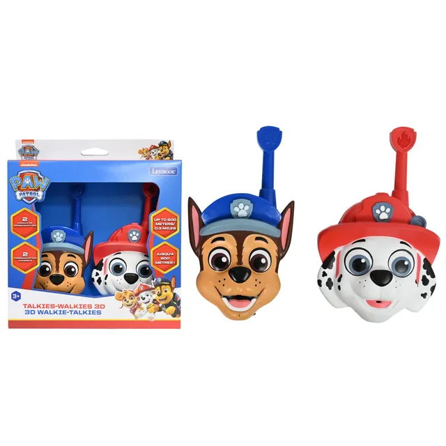 Lexibook Paw Patrol TW18PALXB walkie talkie Chase Marshall