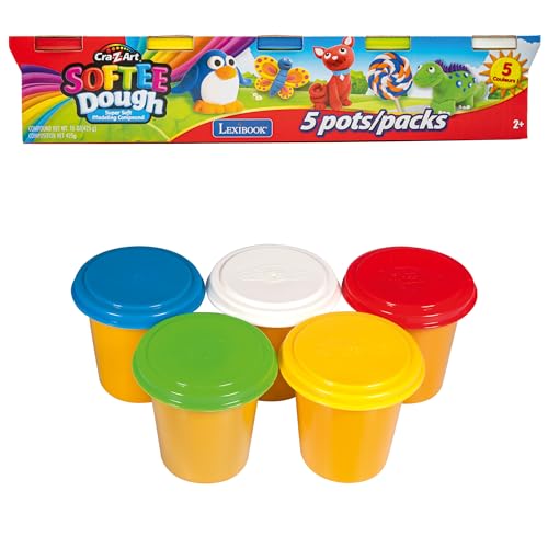 Lexibook Softee CRDOUGH2 paste modellabili 5 colori