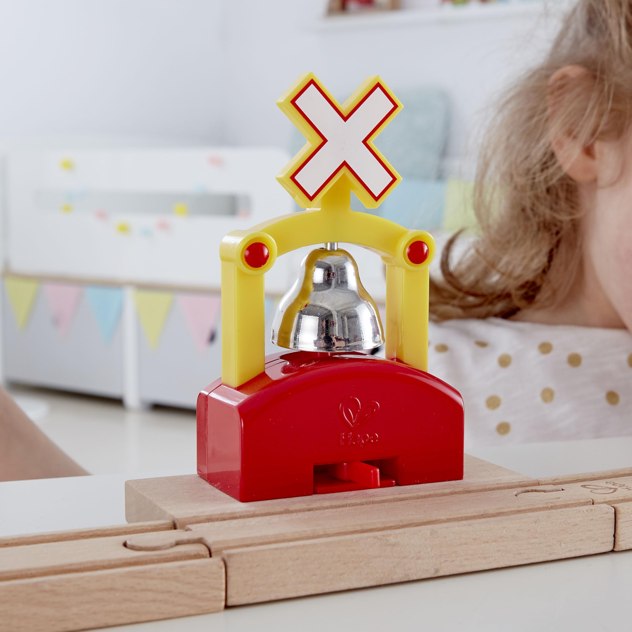 Hape Campanella Treno Automatica trenino legno con suono