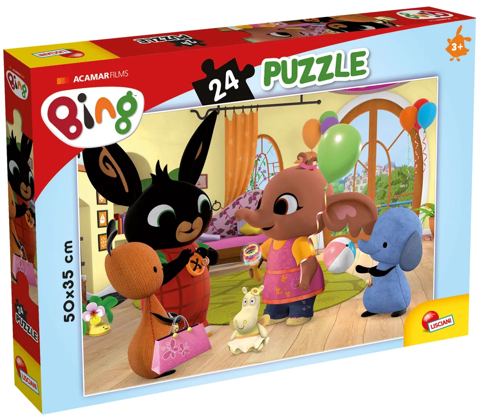Bing Puzzle Plus 24 Facciamo Festa puzzle 24 pezzi bambini