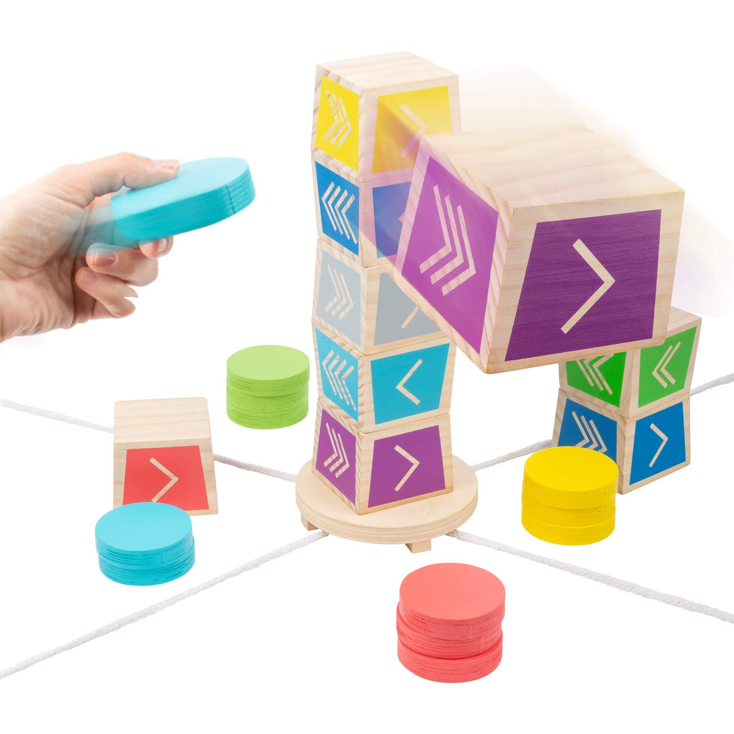 smallfoot 12037 gioco kubb vichinghi legno per famiglia