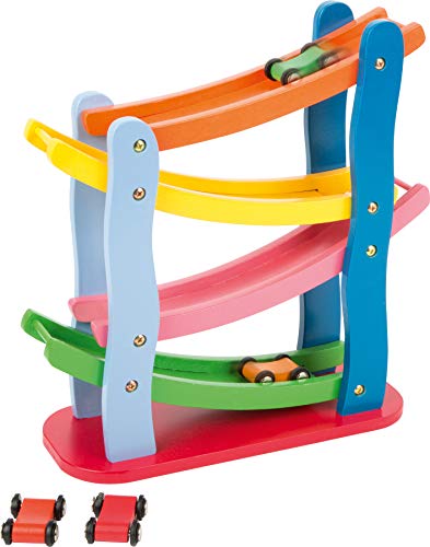 smallfoot Jungle Pista Macchinine Legno 4 Auto 18 Mesi
