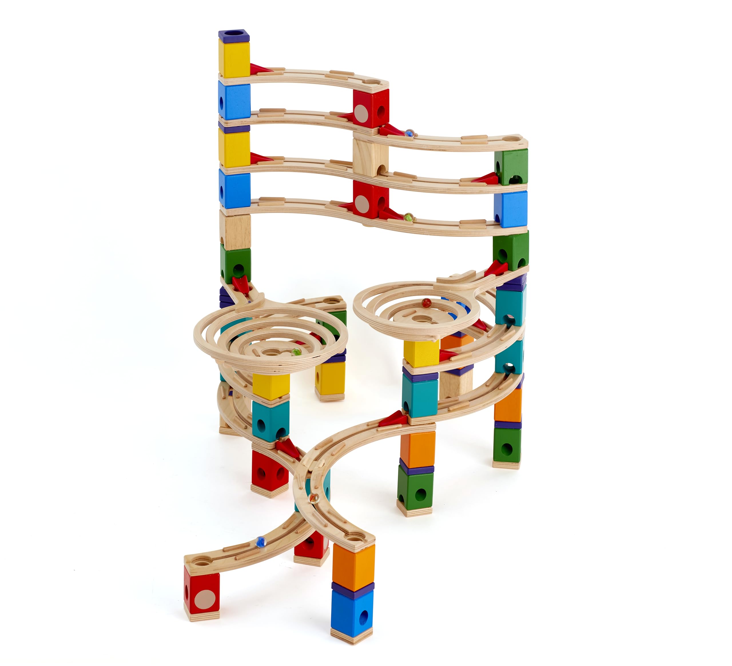 Hape Quadrilla Ciclone pista biglie legno 198 pezzi