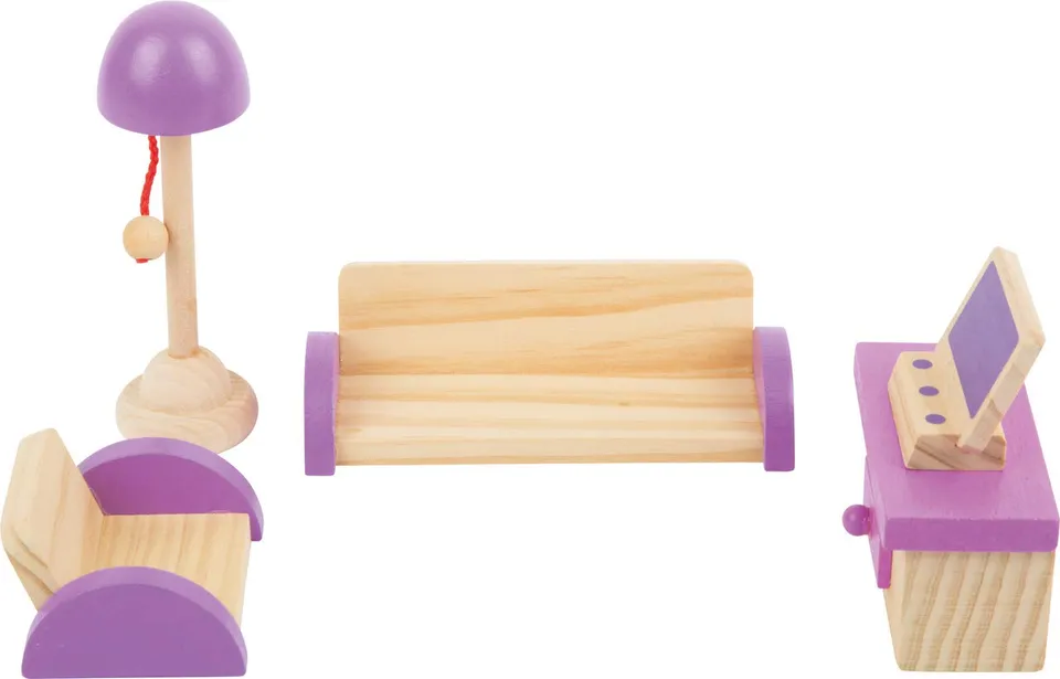 smallfoot 10870 mobili legno per bambole casa