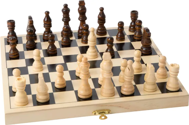 small foot Scacchi 2044 gioco legno scatola figure