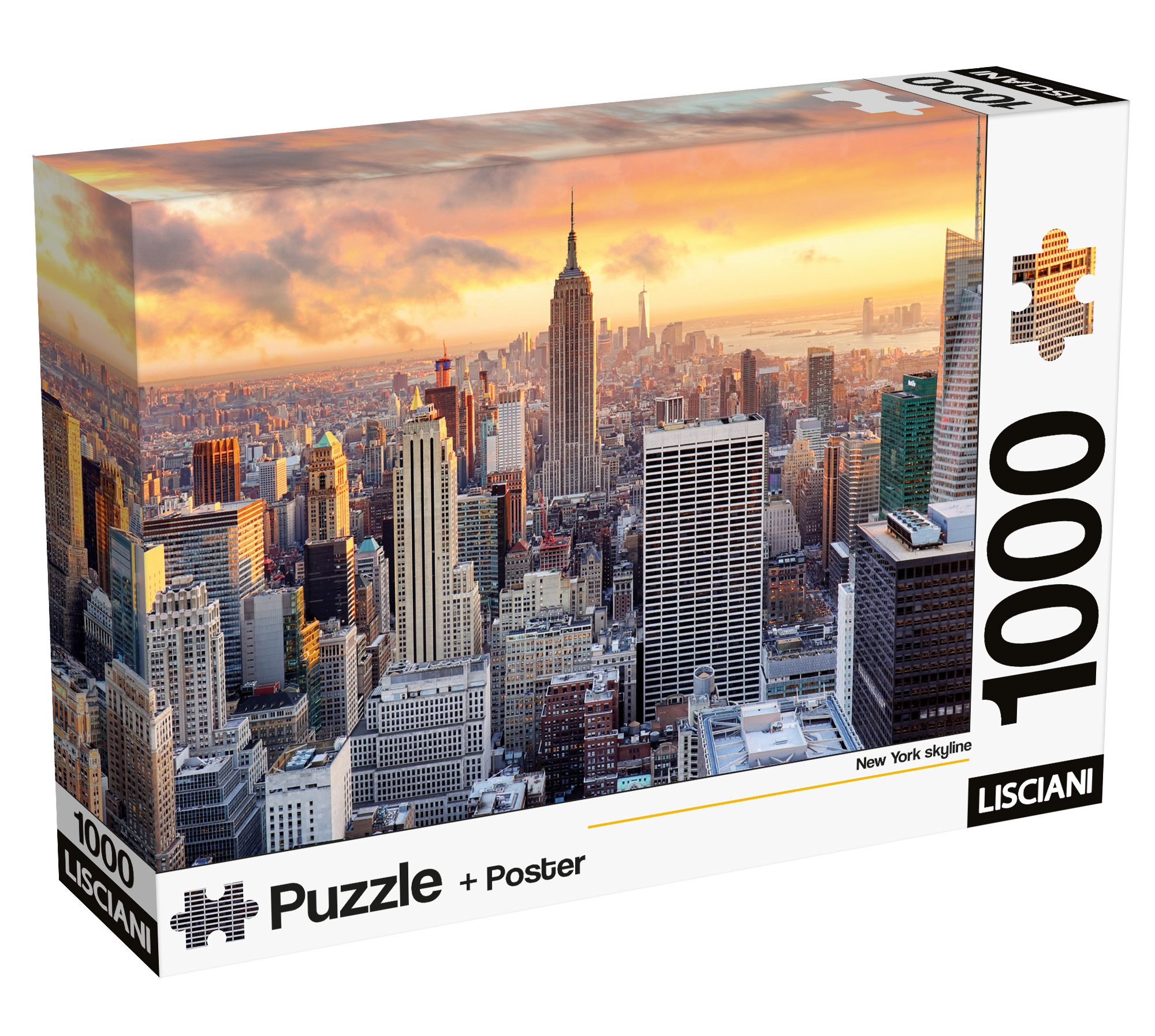 Lisciani Puzzle + Poster New York puzzle 1000 pezzi adulti