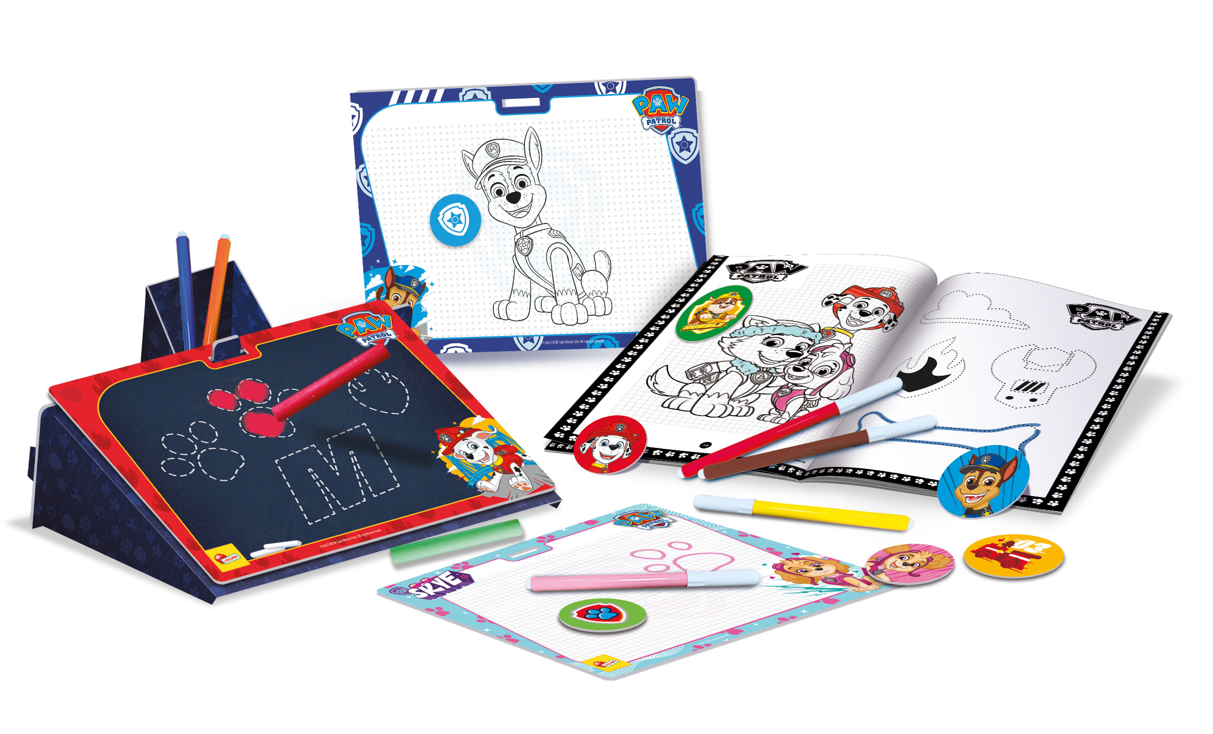 Lisciani Paw Patrol Drawing School zaino kit disegno bimbi