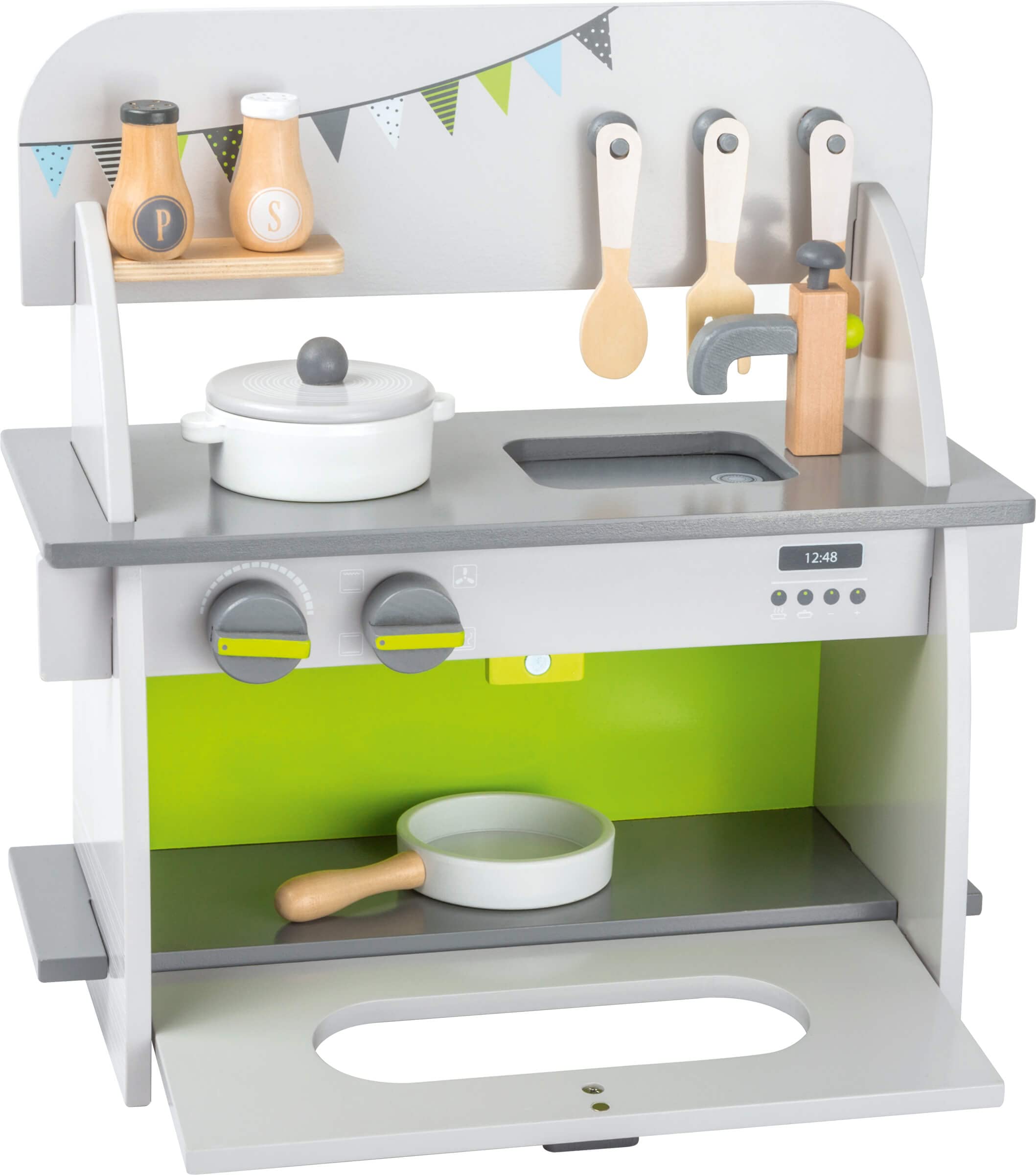 smallfoot Cucina Compatta Cucina in Legno per Bambini 3 Anni