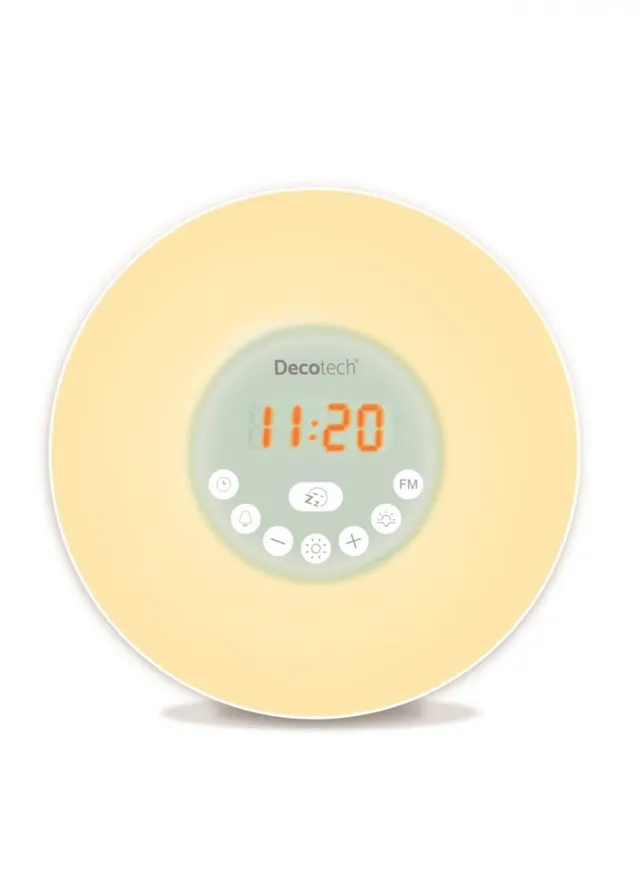 Lexibook Decotech RL998 radiosveglia alba con suoni natura