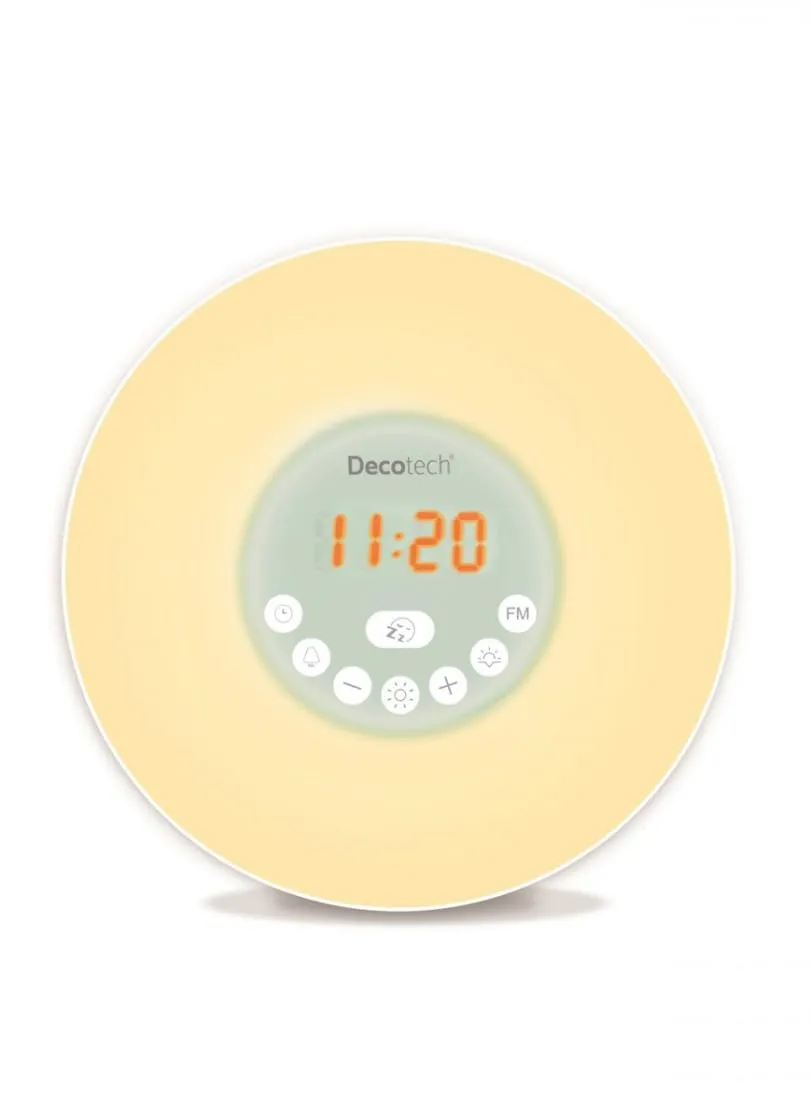 Lexibook Decotech RL998 radiosveglia alba con suoni natura