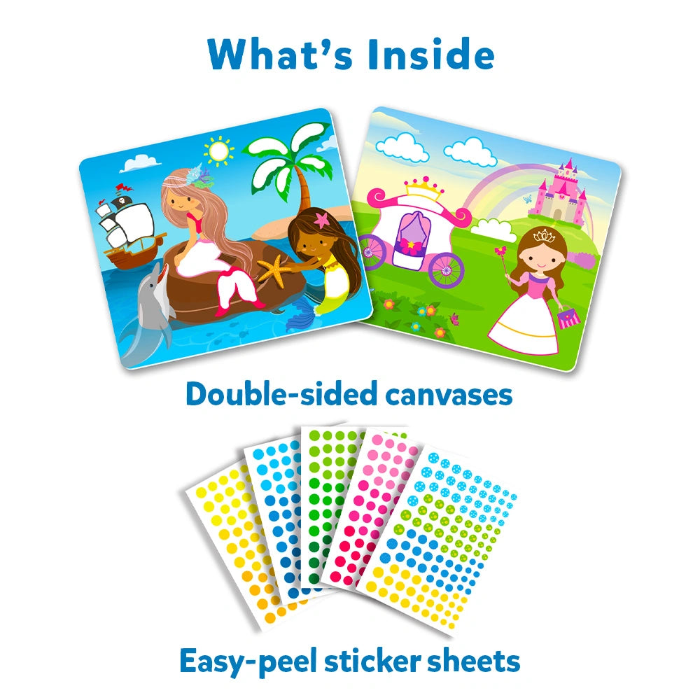 Skillmatics Dot It Unicorns Princesses album sticker 500 sticker
