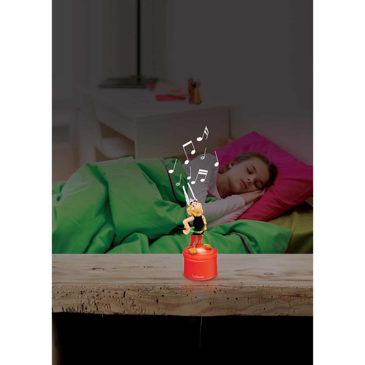 Lexibook Asterix NS02AX2 altoparlante bluetooth con luce