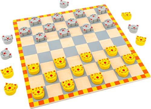 smallfoot 7354 Gatto e Topo Gioco Dama Bambini