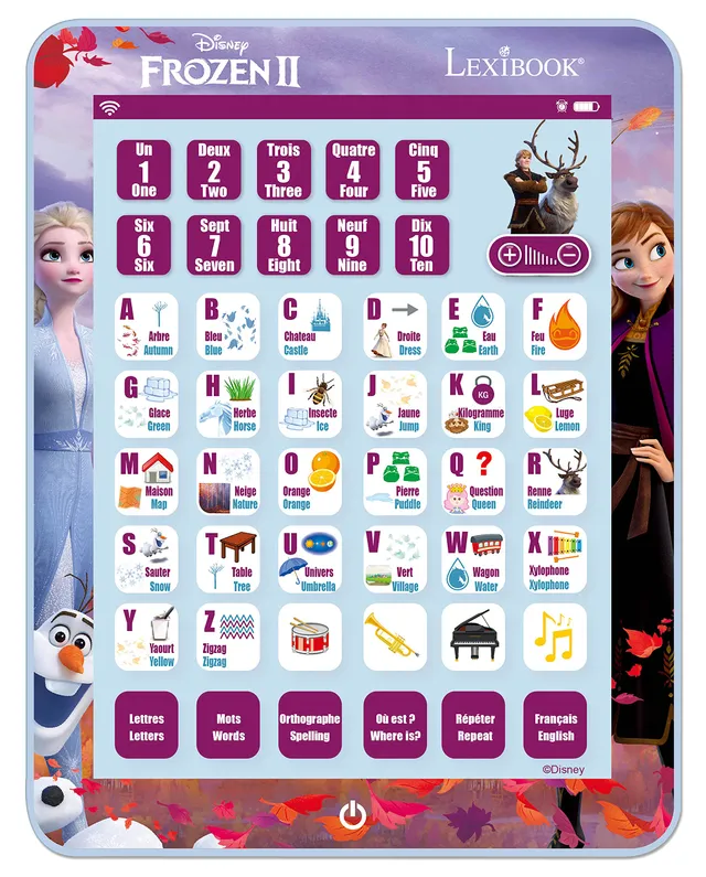 Lexibook Frozen JCPAD002FZi1 tablet educativo bilingue