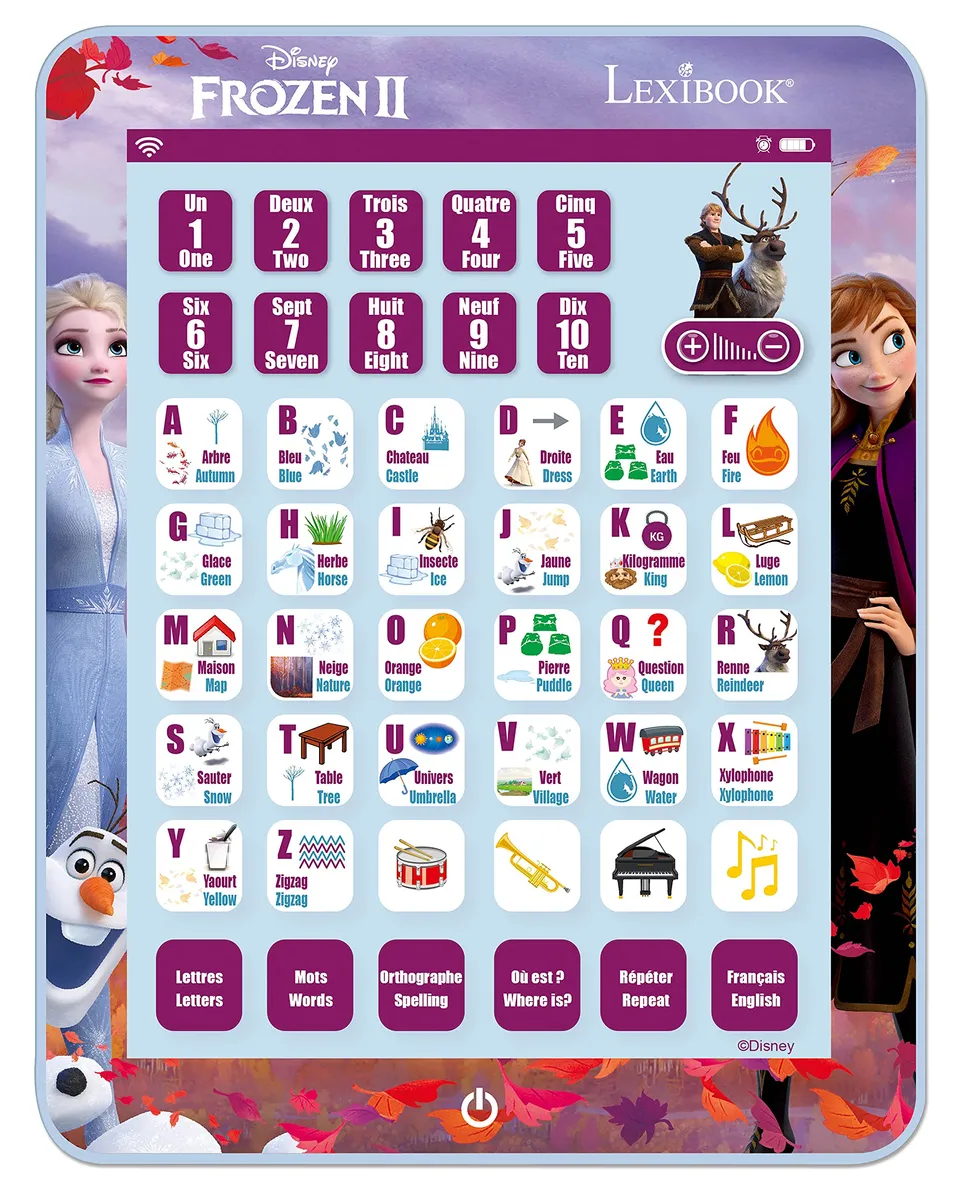 Lexibook Frozen JCPAD002FZi1 tablet educativo bilingue