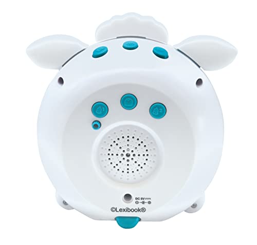 Lexibook Trainer Leon RLT101DE sveglia bambini bianco con storie