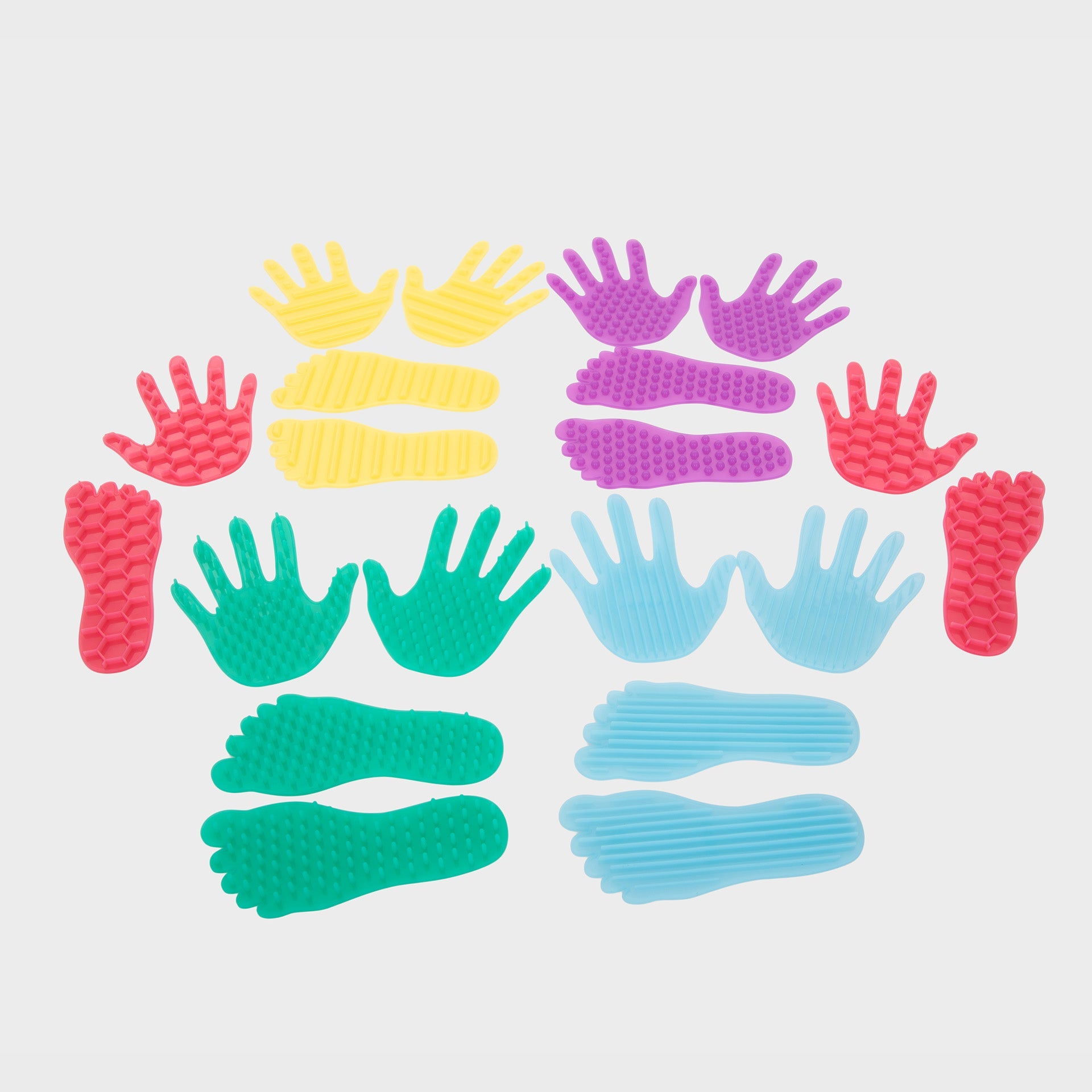 Tickit SiliShapes Hands & Feet set sensoriale 10 coppie