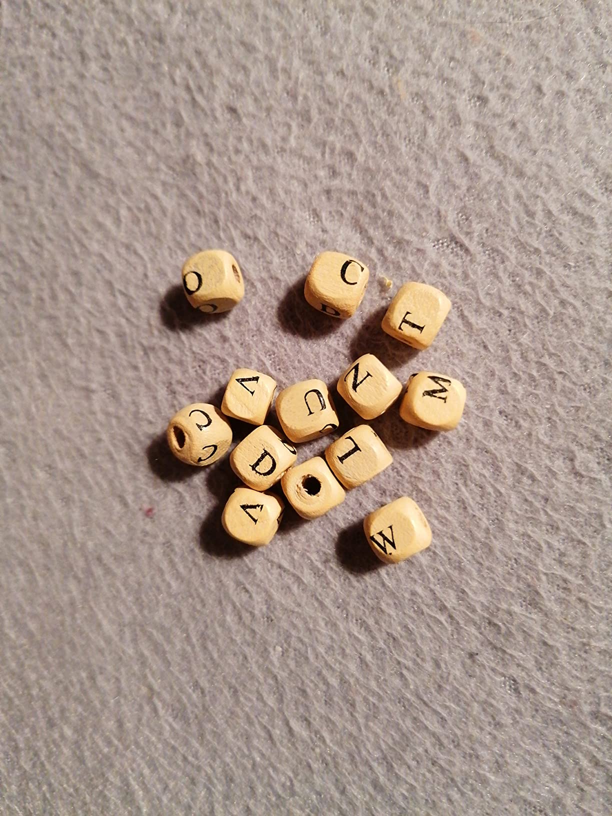 smallfoot 10713 cubi lettere legno 300 pezzi infilare