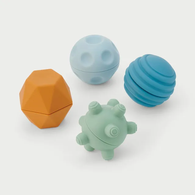 Tickit SiliSoft Sensory Balls palline sensoriali neutre 4 pezzi