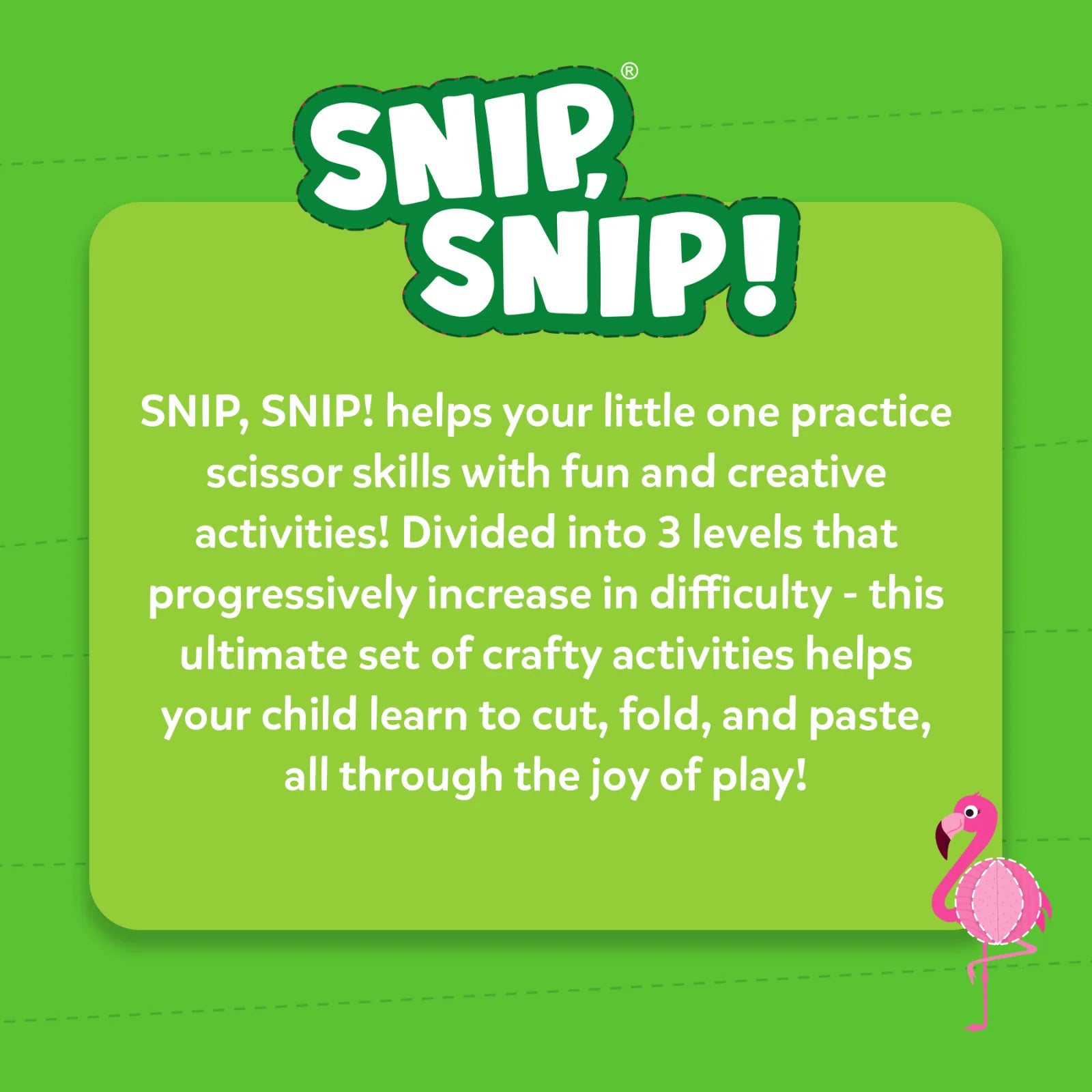 Skillmatics Snip Snip Amazing Animals kit ritaglio 25 attività