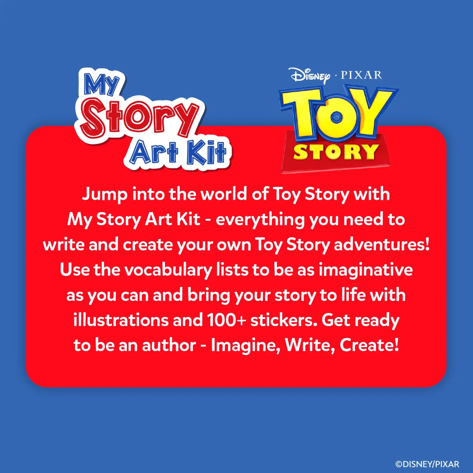 Skillmatics My Story Art Kit Toy Story kit creativo 5-10 anni