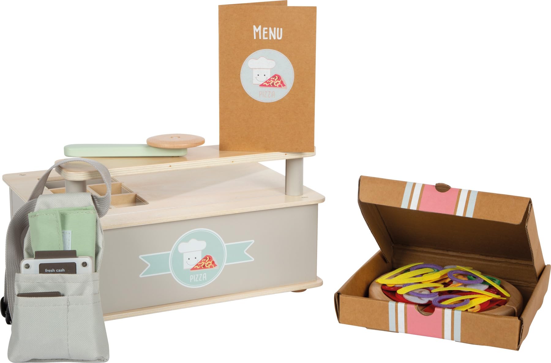 smallfoot Pizzeria set gioco di ruolo in legno con forno pizza